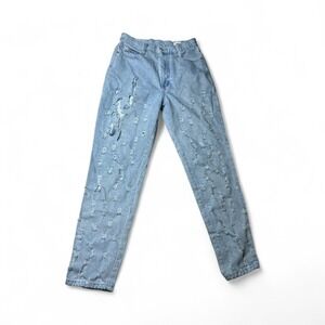 Vintage Women Steel Jeans size 11 Distressed Streetwear